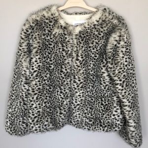 Cupcakes & Cashmere Faux Fur Coat